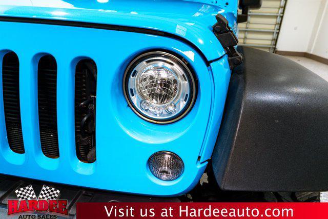 used 2017 Jeep Wrangler Unlimited car, priced at $26,912