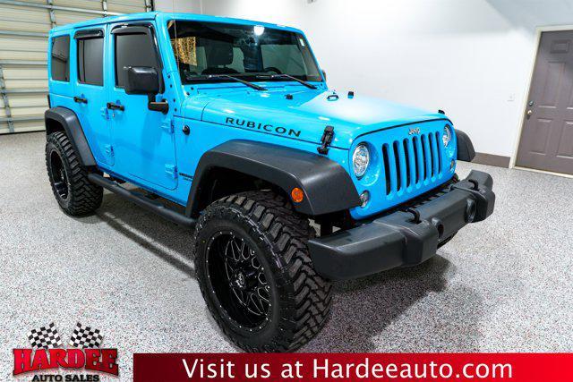 used 2017 Jeep Wrangler Unlimited car, priced at $26,912