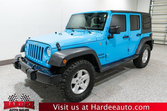 used 2018 Jeep Wrangler Unlimited car, priced at $25,900