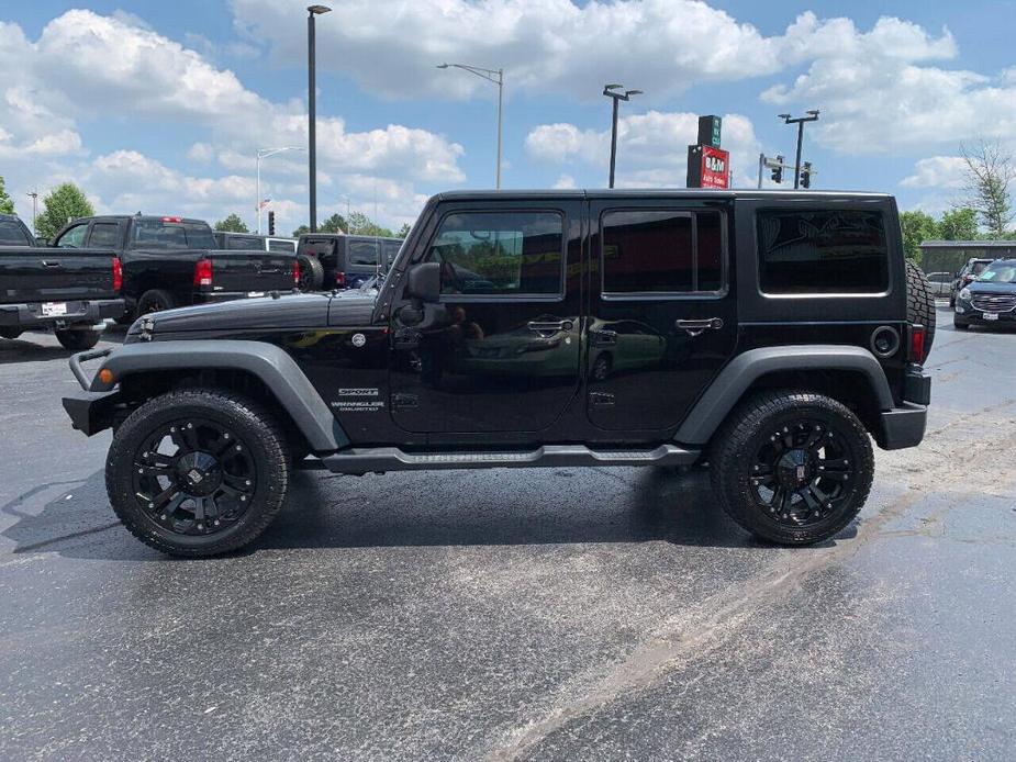 used 2015 Jeep Wrangler Unlimited car, priced at $18,500