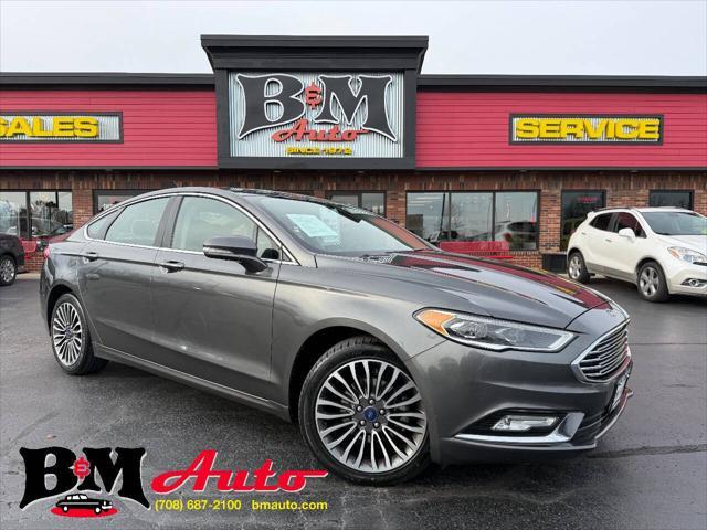 used 2017 Ford Fusion car, priced at $15,900