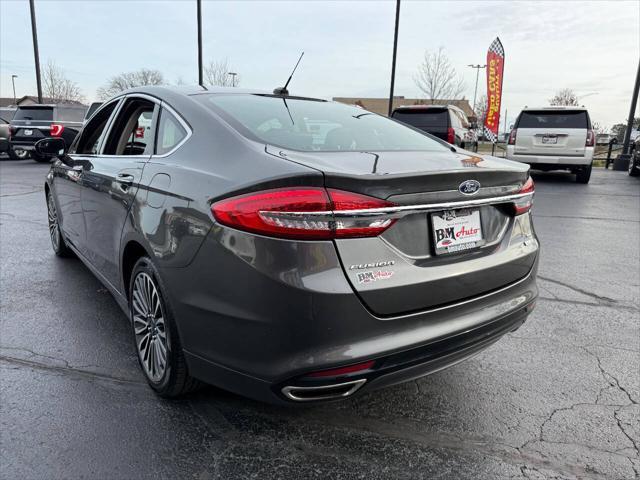 used 2017 Ford Fusion car, priced at $15,900