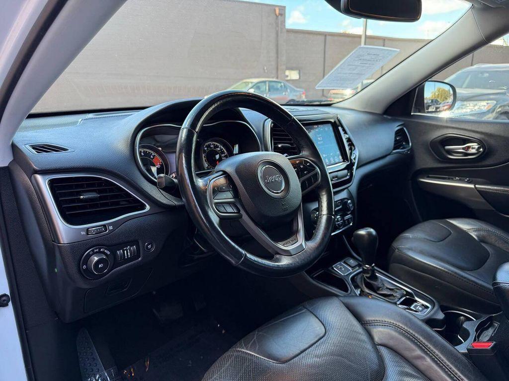 used 2019 Jeep Cherokee car, priced at $13,900