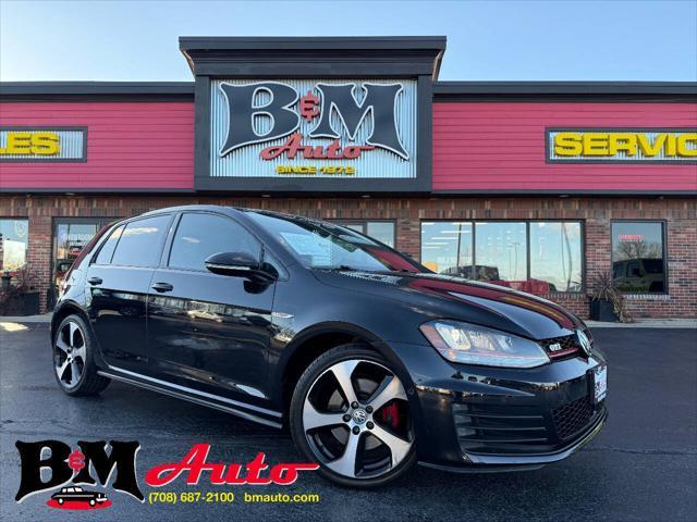 used 2017 Volkswagen Golf GTI car, priced at $16,900