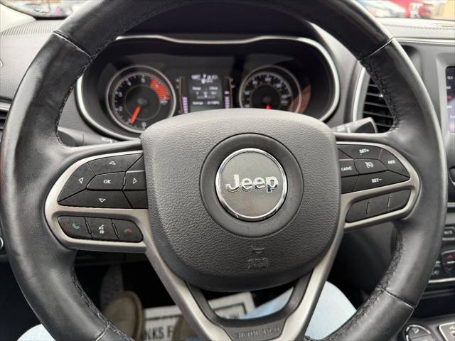 used 2019 Jeep Cherokee car, priced at $15,900