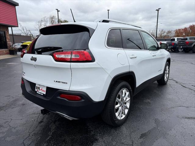 used 2015 Jeep Cherokee car, priced at $14,900