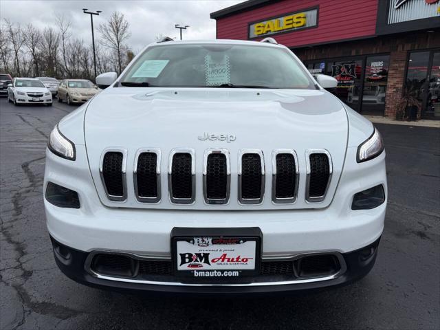 used 2015 Jeep Cherokee car, priced at $14,900