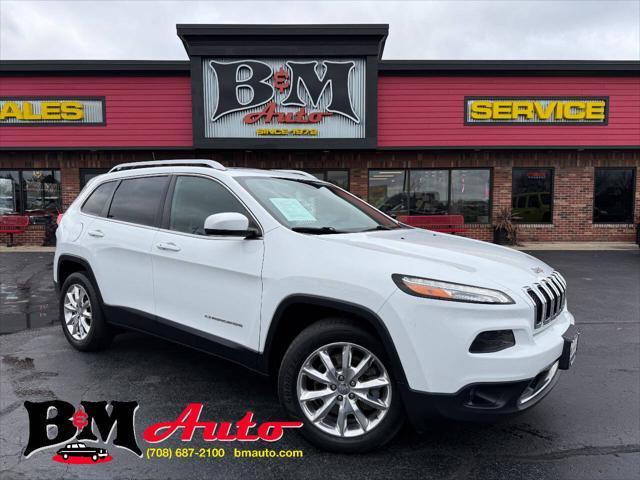 used 2015 Jeep Cherokee car, priced at $14,900