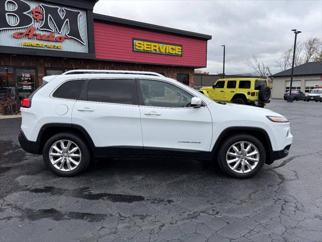 used 2015 Jeep Cherokee car, priced at $14,900