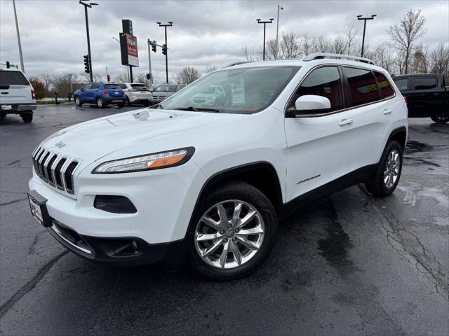 used 2015 Jeep Cherokee car, priced at $14,900