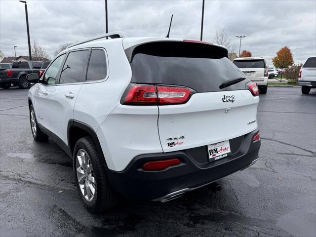 used 2015 Jeep Cherokee car, priced at $14,900