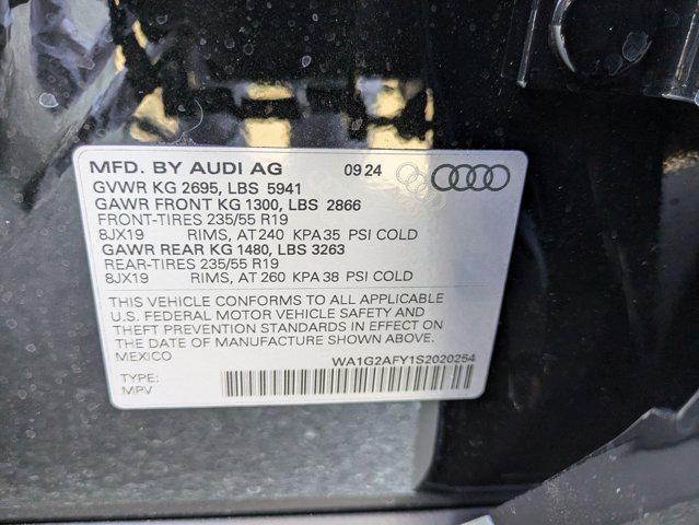 new 2025 Audi Q5 car, priced at $62,610