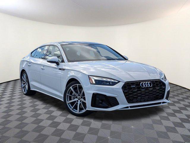 new 2025 Audi A5 Sportback car, priced at $52,689