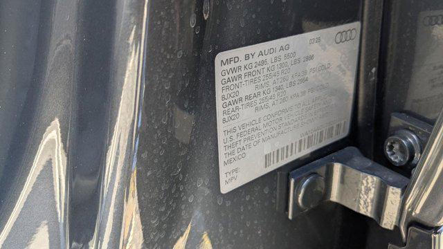 new 2025 Audi Q5 car, priced at $60,340
