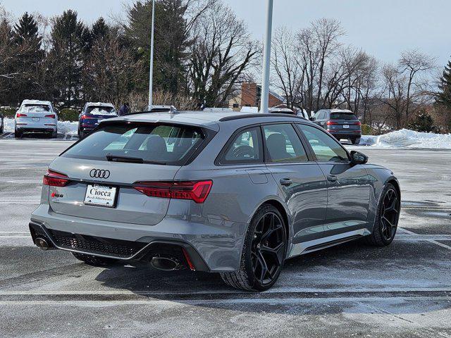 new 2025 Audi RS 6 Avant car, priced at $144,535