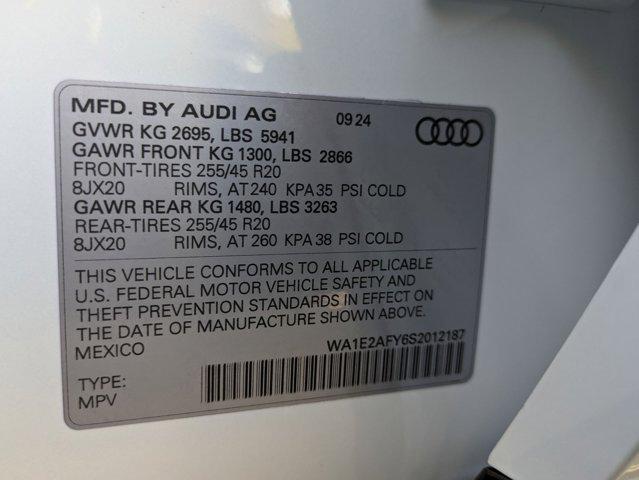 new 2025 Audi Q5 car, priced at $69,310