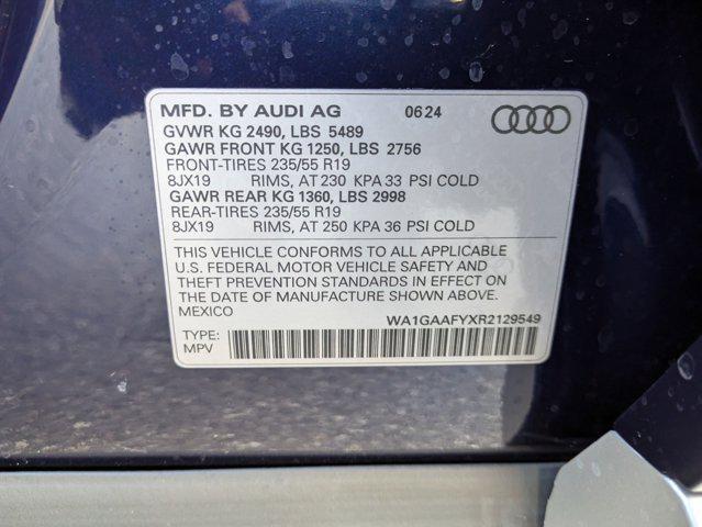 new 2024 Audi Q5 car, priced at $54,290