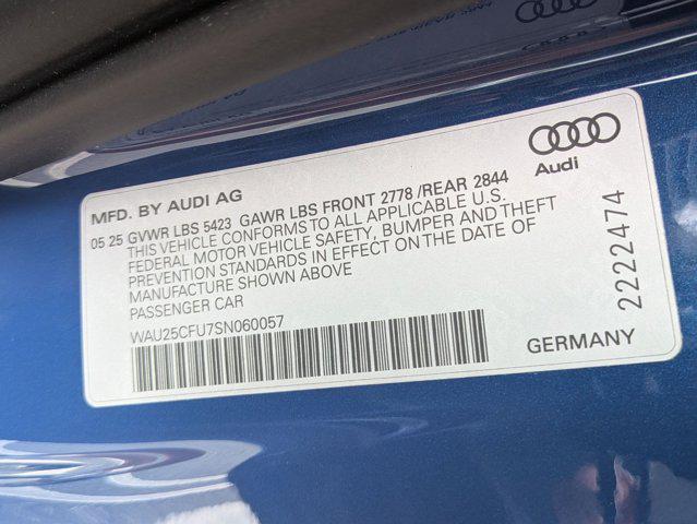 new 2025 Audi S5 car, priced at $72,040