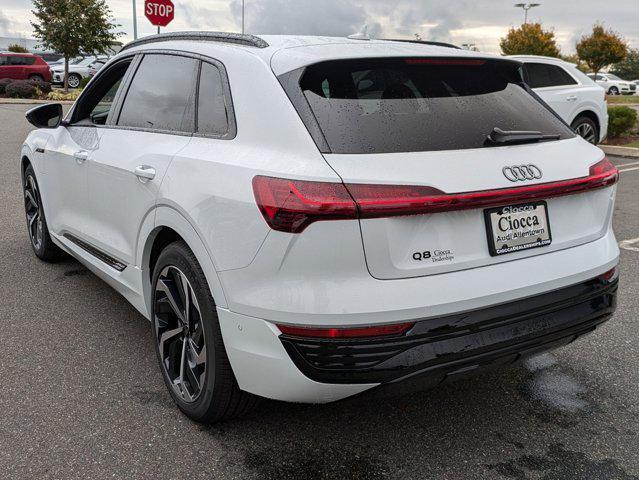 new 2024 Audi Q8 e-tron car, priced at $83,780