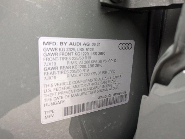 new 2024 Audi Q3 car, priced at $44,440