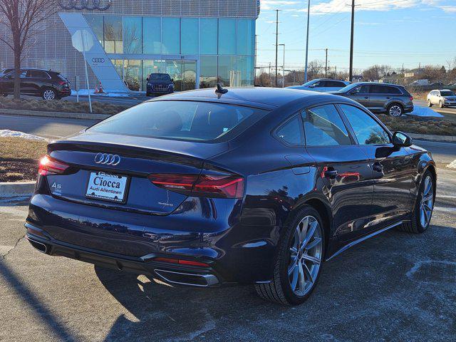 new 2025 Audi A5 Sportback car, priced at $52,710