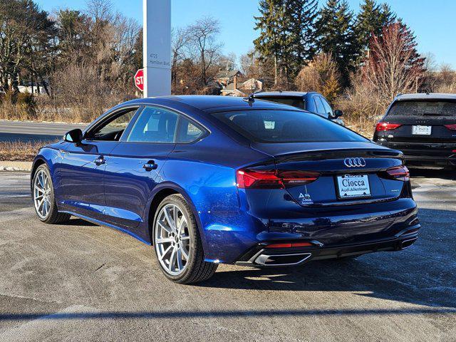 new 2025 Audi A5 Sportback car, priced at $52,710