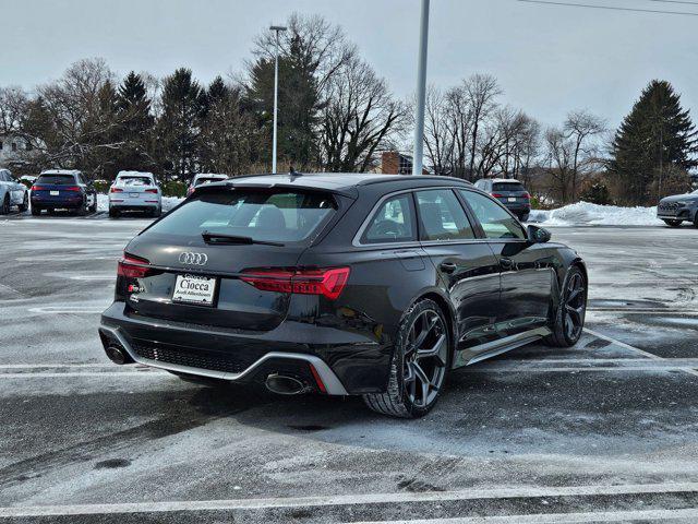 new 2025 Audi RS 6 Avant car, priced at $138,475