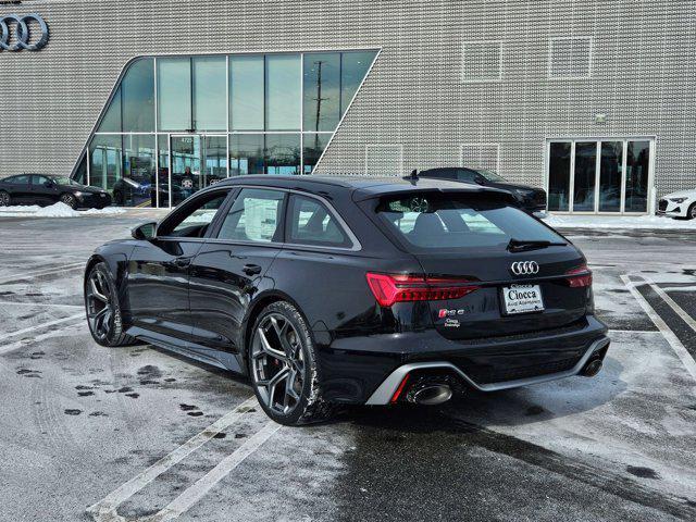 new 2025 Audi RS 6 Avant car, priced at $138,475