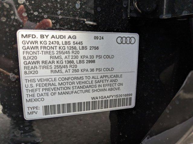 new 2025 Audi Q5 car, priced at $54,135