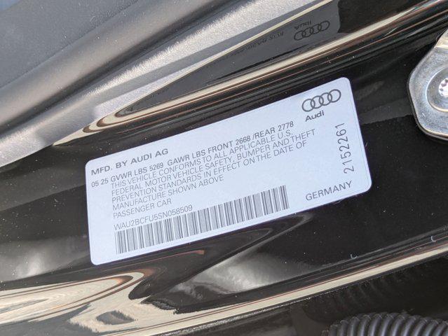 new 2025 Audi A5 car, priced at $56,940