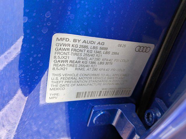 new 2025 Audi SQ5 car, priced at $72,945