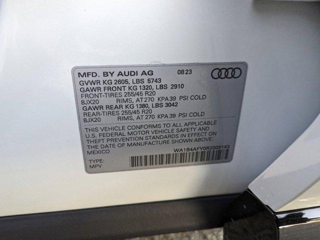 new 2024 Audi SQ5 car, priced at $71,153