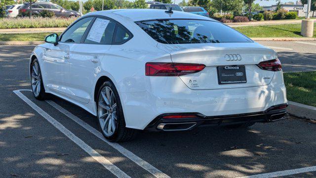 used 2025 Audi A5 Sportback car, priced at $43,324
