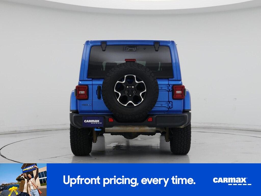 used 2022 Jeep Wrangler Unlimited 4xe car, priced at $37,998