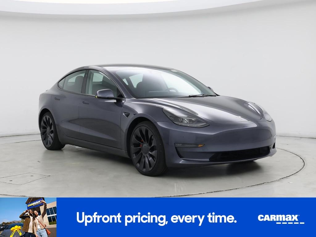 used 2023 Tesla Model 3 car, priced at $35,998