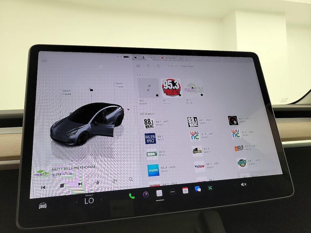 used 2023 Tesla Model 3 car, priced at $35,998