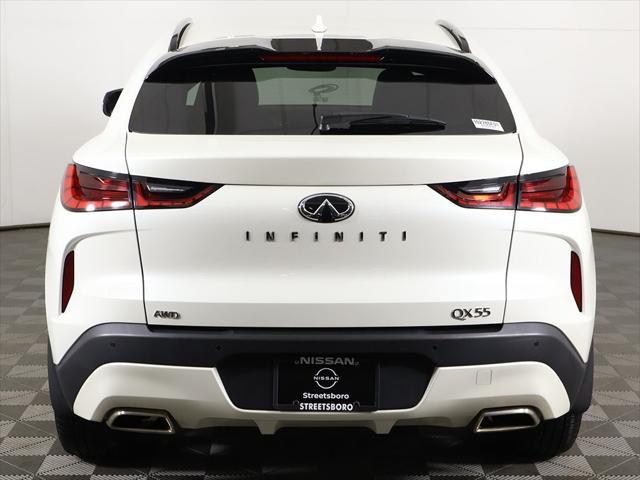 used 2022 INFINITI QX55 car, priced at $29,439