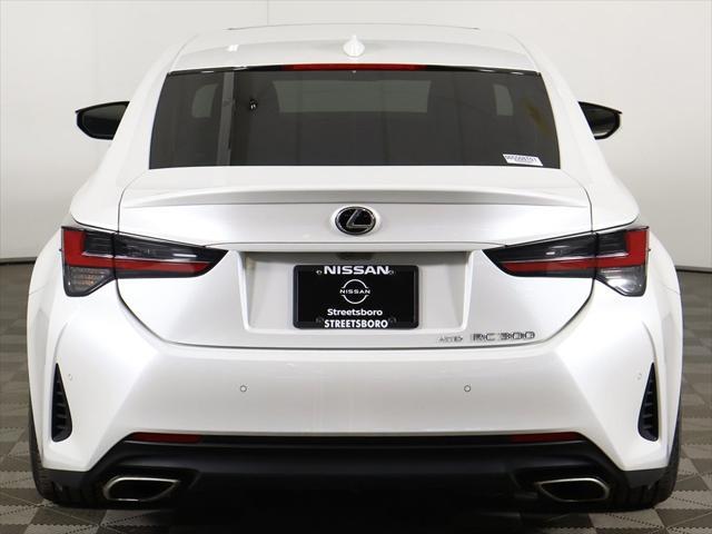 used 2019 Lexus RC 300 car, priced at $28,199