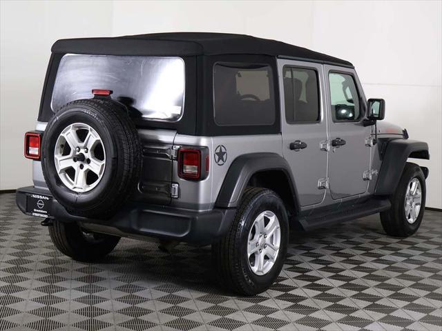 used 2020 Jeep Wrangler Unlimited car, priced at $27,399