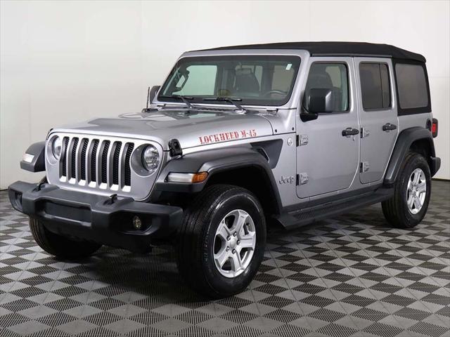 used 2020 Jeep Wrangler Unlimited car, priced at $27,399