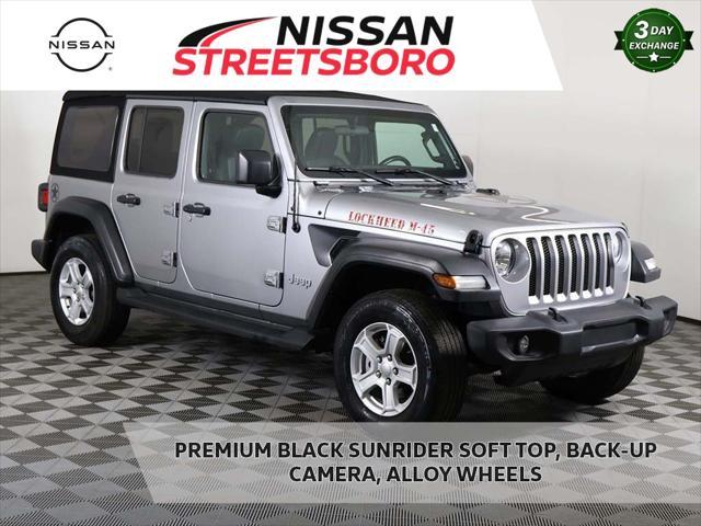 used 2020 Jeep Wrangler Unlimited car, priced at $27,399