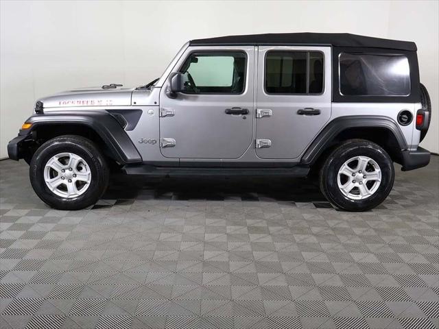 used 2020 Jeep Wrangler Unlimited car, priced at $27,399