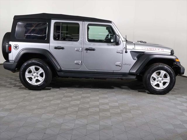 used 2020 Jeep Wrangler Unlimited car, priced at $27,399