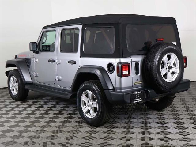 used 2020 Jeep Wrangler Unlimited car, priced at $27,399