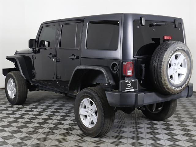 used 2017 Jeep Wrangler Unlimited car, priced at $18,349