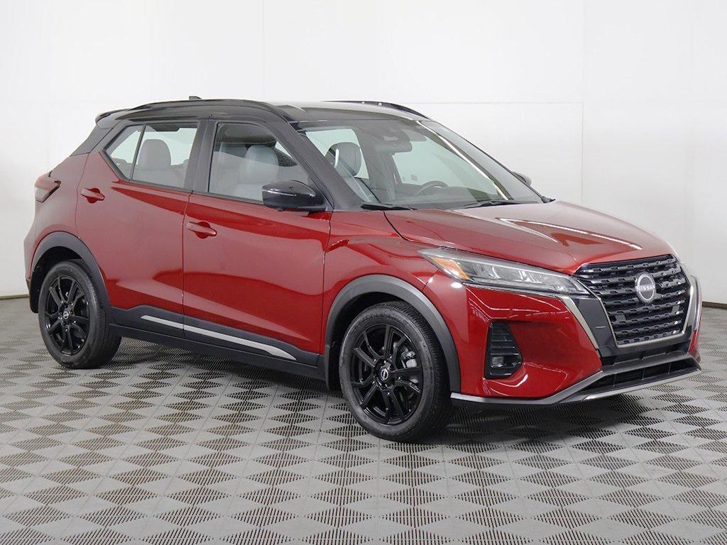 used 2023 Nissan Kicks car, priced at $18,489