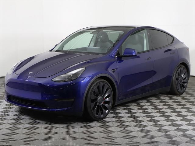 used 2022 Tesla Model Y car, priced at $31,599