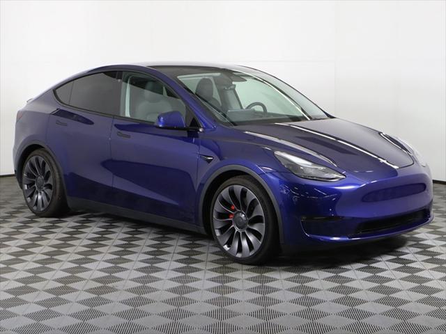 used 2022 Tesla Model Y car, priced at $31,599