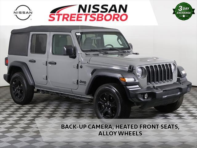 used 2023 Jeep Wrangler car, priced at $26,399