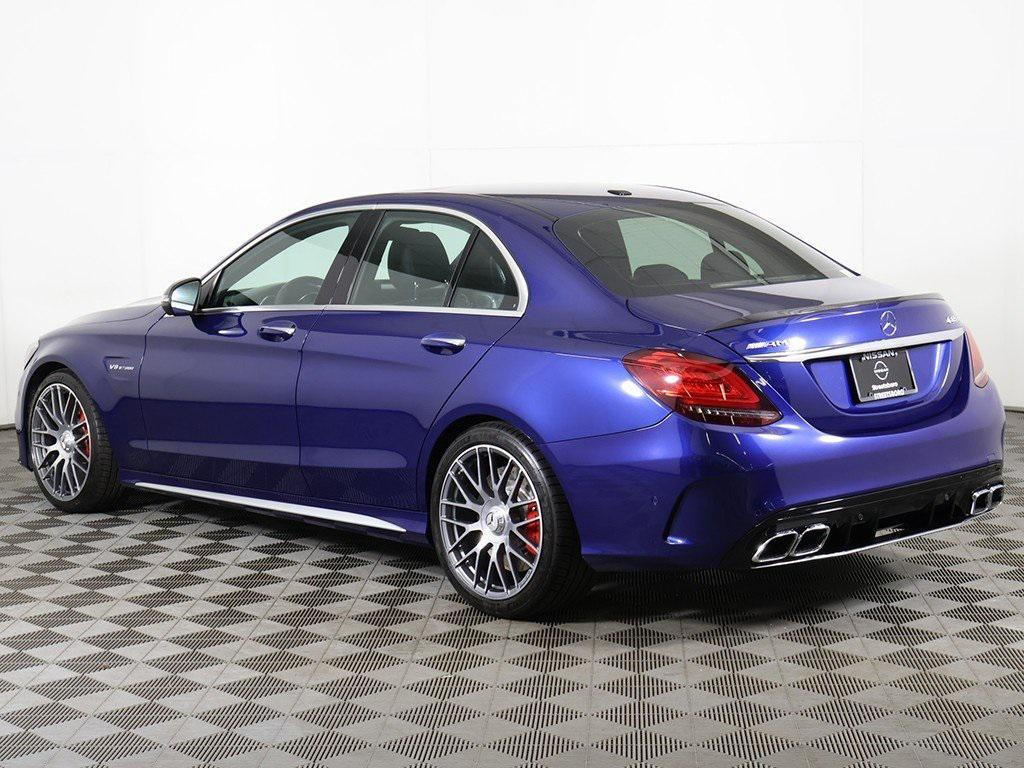 used 2019 Mercedes-Benz AMG C 63 car, priced at $44,599